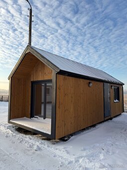 MOBILNÝ DOM V ROZMERE 8x3,5 + 1m Terasa Tiny House - 3