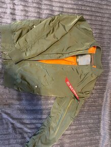 Alpha Industries MA-1 TT Jacket Sage Green bunda pánska - 3