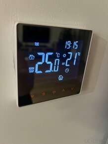 Termostat na elektrické podlahové kúrenie 16A WiFi - 3