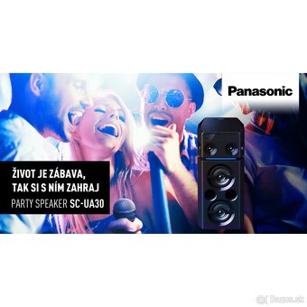 bezdrôtový párty reproduktor Panasonic SC-UA30E - 3