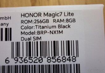 Honor Magic 7 Lite 8GB/256GB čierny - 3