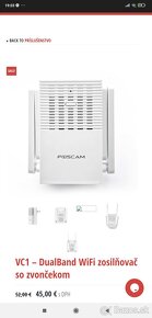 Predám Wifi extender Foscam Vc1 - 3