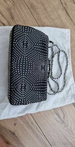 Nová luxusná CHANEL crystal disco satin 2024 black - 3