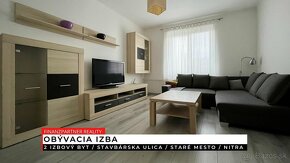 Zariadený 2 izbový byt, Stavbárska, Nitra - 3
