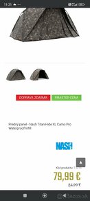 Predný panel - Nash Titan Hide XL Camo Pro Waterproof Infill - 3