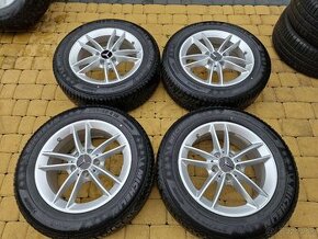 Alu kola zimní sada 5x112 16" Mercedes C s čidly - 3