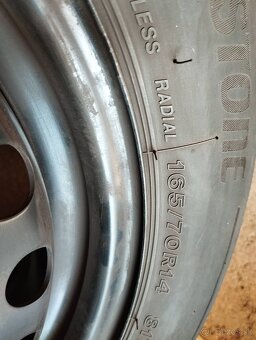 SADA DISKOV ZANOVNE4X100 PNEU.165/70R14 LETNE - 3