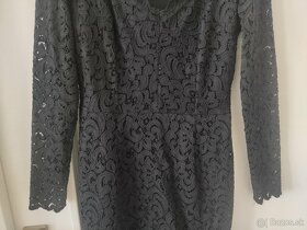 Čierne krajkové šaty Orsay - 3