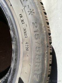 215/55r17 dunlop - 3