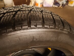 2x zimné pneumatiky 195/55 r16 - 3