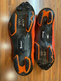 MTB tretry DMT KM0 SHOES CORAL/BLACK - veľkosť 45 - 3