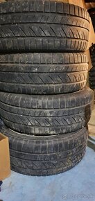 Alu kola orig. WV 5X112, zimni pneu 225/45 r17 ET37 - 3