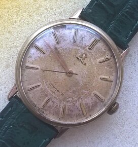 OMEGA Geneve kalibr 601, rok vyroby1969, zlacene, funkcni. - 3