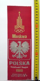 Vlajka – Poľsko – Olympijské hry, Moskva 1980 - 3