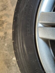 Predám alu disky 5x112 r17 volkswagen phoenix s letnými pneu - 3