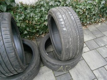 Predám 4x letné pneu Continental 2x245/35 R18  2x225/40 R18 - 3