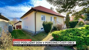 Rodinný dom s pozemkom 2659 m2, Kuzmice, Topoľčany - 3