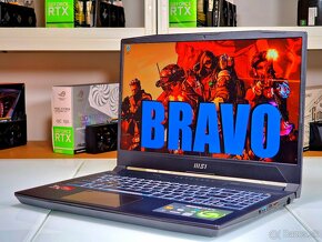 Herný notebook MSI BRAVO | Ryzen 7735HS | RX6550 | ZÁRUKA 24 - 3