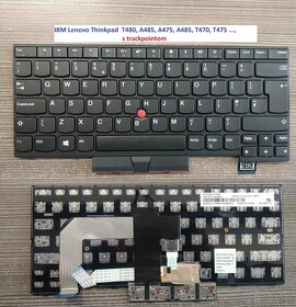 Klavesnice Lenovo T480, A485, A475, T470 //T490s, E480 - 3