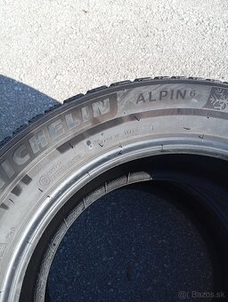 Predám pneumatiky zimné Michelin -Alpin6 215/60 R-16 - 3