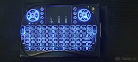 Bezdrôtová klávesnica a myš (touchpad) / ovládač s batériou - 3