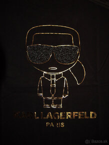Karl Lagerfeld dámske trikčo čierne - 3
