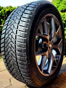 alu R17 5x120 zn. BBS, senzory, zimné pneu 225/50, BMW 3 - 3