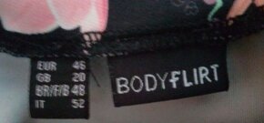 Bodyflirt kvetinkové šaty L/XL - 3