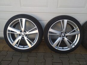 Orig. sada Audi, VW, Škoda, Seat 5x112 R19 + pneu 235/40 R19 - 3