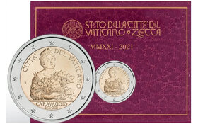tri pamätné 2€ mince (San Marino 2014 a 2017 + Vatican 2021) - 3