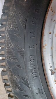 185/60r14 sada disky pneu. - 3