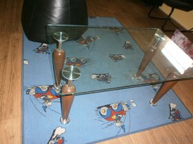 Stôl z hrubého tvrdeného skla - 3