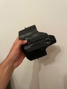 Kydex púzdro OWB Walther PDP 4” svetlo olight pl 2 mini val - 3