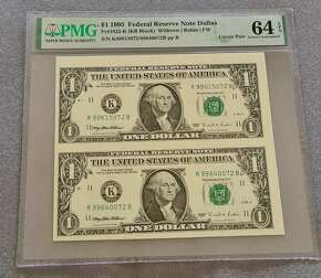 PMG 64 -  KB Block 1922 / 1$ 1995 Federal - 3