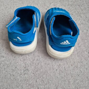 Modré sandálky adidas č.20 - 3