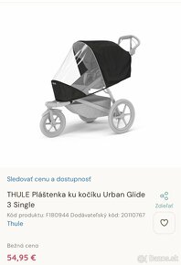 Sieťka proti hmyzu a pláštenka na Thule urban glide 2 - 3