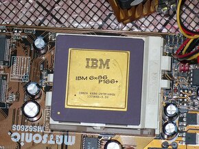 Základná doska MATSONIC MS6260S s procesorom IBM 6x86-166+ - 3