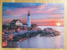 poskladané obrázky  z Puzzle 1000 ks - 3