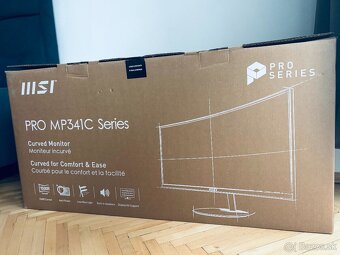 Monitor 34" MSI PRO MP341CQ - 3