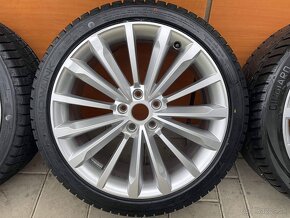 Phoenix Trinity silber orig.skoda Superb3V  5x112  8j x19    - 3