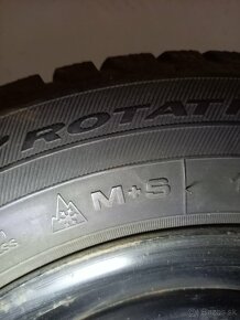 Zimná sada pneumatiík 175/70 R14 s plechovými diskami - 3