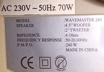 Repráky Wave Master 240 Stereo Speaker System - 3