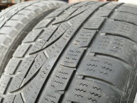 4ks zimné pneumatiky Hankook s diskami 205/55 R16 7jx16h2 - 3