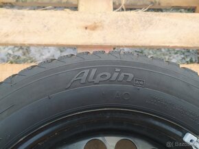 Orig. disky 5x100 R15 + zimné pneu Michelin 185/60 R15 - 3