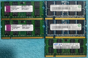 testované pamäte DDR2 - 1-2GB PC/notebook - 3