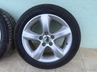 Škoda ALU disky R15 5x100 195/55 zimne - 3