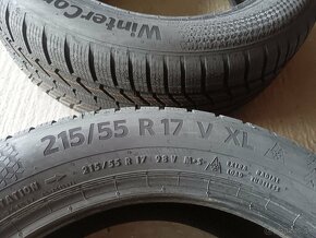 Zimné pneumatiky Continental 215/55 R17 Dot 0224 - 3