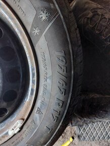 Preda zimnu sadu plechove + 4x 195/65R15 Matador - 3