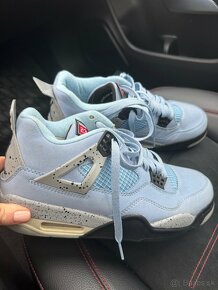 Jordan retro blue 4 university 42 nike tenisky - 3