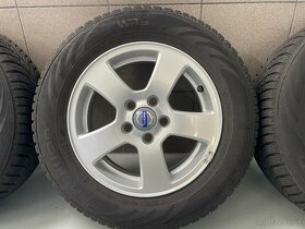 Disky Orig. VOLVO  6J x 15 H2 + pneumatiky 195/65 R15 zimné - 3